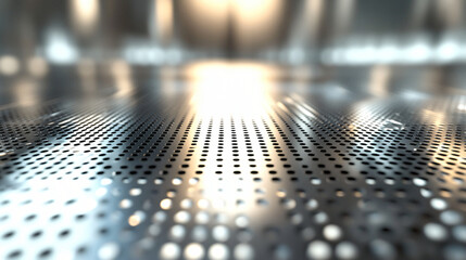 A shiny metal texture, ideal for futuristic and technological designs.