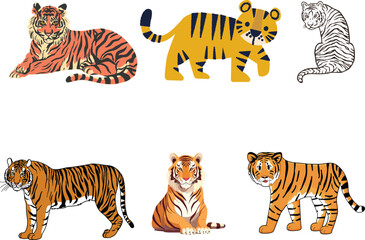 set of tiger