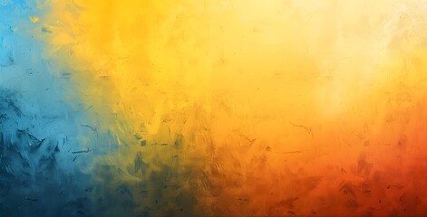 Abstract Retro Gradient Background with Grain Texture