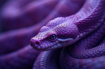 Fototapeta premium Purple snake