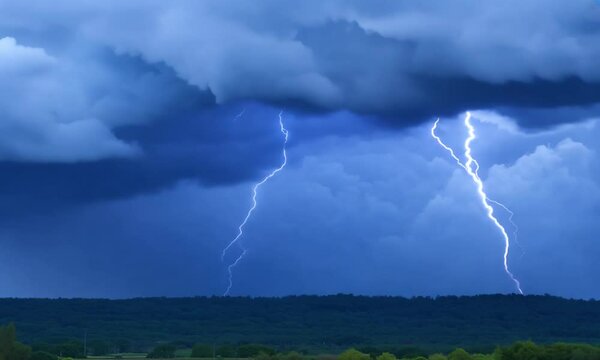 Lightning Beneath the Clouds