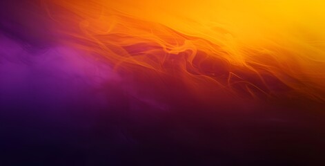 Abstract Yellow Orange Purple Gradient Background