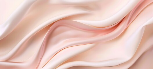 Fototapeta premium Dreamy Pastel Pink Beige Gradient Background