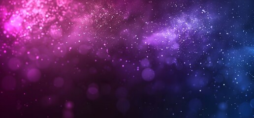 Obraz premium Abstract Purple Blue Gradient Bokeh Background