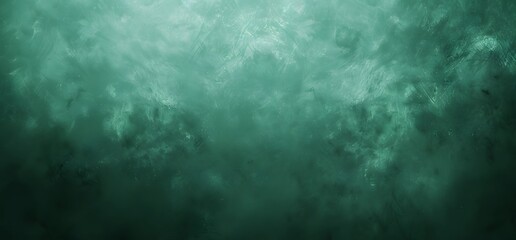 Abstract Dark Green Gradient Background with Texture