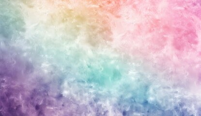 Fototapeta premium Pastel Rainbow Gradient Background with Texture