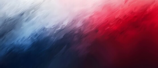 Abstract Red, White, and Blue Gradient Background