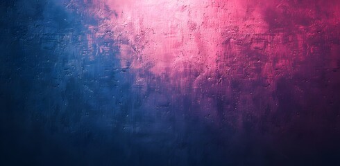 Minimalist Blue Pink Gradient Wall Texture