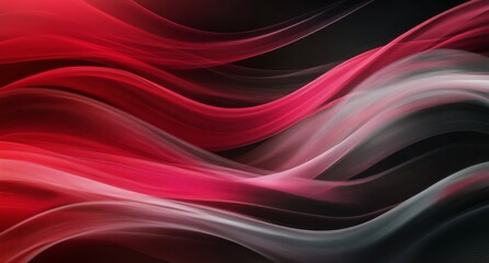 Textured wave pattern in black and varying shades of red