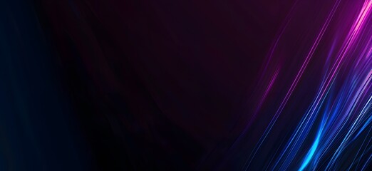 Fototapeta premium Abstract Dark Background with Blue and Purple Gradient