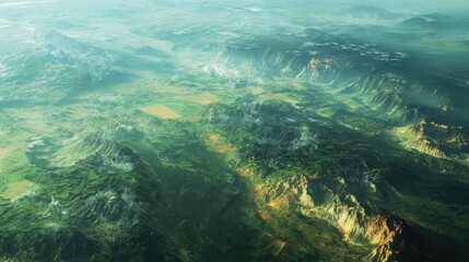 Obraz premium painted earth