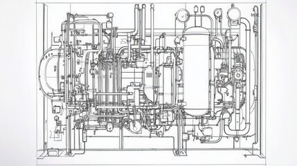 Obraz premium illustration of hvac system