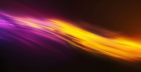 Obraz premium Abstract Yellow and Purple Gradient Blurred Background