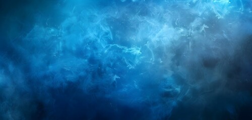 Fototapeta premium Abstract Blue Gradient Background with Light