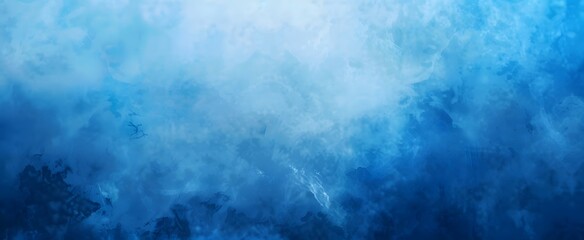 Abstract Blue Gradient Background Blurred Texture