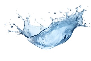 Water white background splattered simplicity.