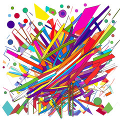 Artist drawing art paint modern futuristic illustration, AI generated