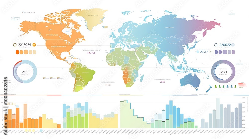 Poster a heat map displaying financial metrics across different sectors with a color-coded legend, surround