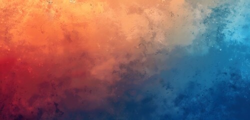 Fototapeta premium Abstract Blue Red Orange Gradient Texture Background