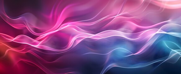 Naklejka premium Abstract Colorful Waves Background