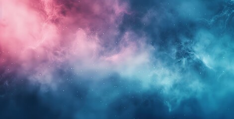 Obraz premium Abstract Blurred Gradient Background with Pink and Blue Colors