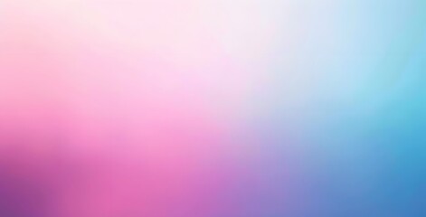 Abstract Blurred Gradient Background in Pink and Blue