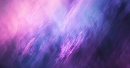 Abstract Expressionism Purple Blue Gradient Background
