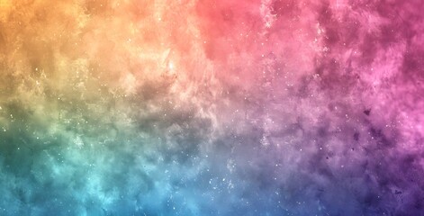 Fototapeta premium Abstract Blurred Rainbow Gradient Background with Grainy Texture