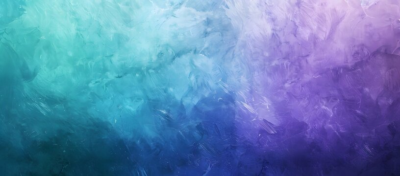 Minimalistic Purple Blue Green Gradient Background
