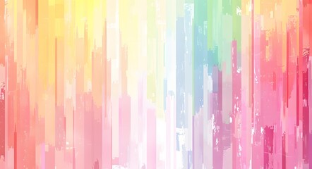 Abstract Rainbow Gradient Background with Pastel Colors
