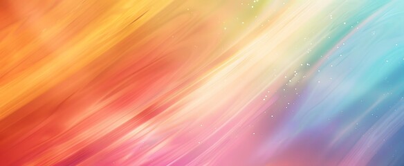 Obraz premium Abstract Rainbow Gradient Background with Blur