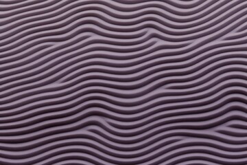 Abstract sculpture pattern smooth purple.