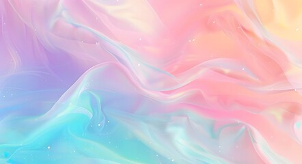 Fototapeta premium Pastel Rainbow Gradient Background With Texture