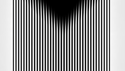 Obraz premium High-contrast black and white vertical lines, symmetrical and geometric, creating a simple yet striking abstract pattern, minimalist design concept
