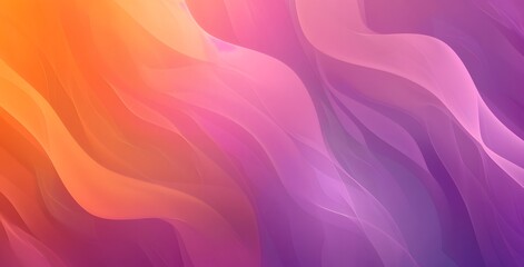 Obraz premium Abstract Gradient Background with Soft Blurred Curves