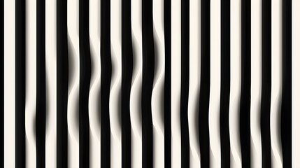 Fototapeta premium Monochrome vertical stripes, alternating black and white bars, abstract minimalist pattern, perfect for bold modern design and graphic art