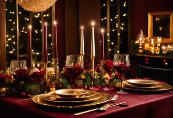 stylish tablescaping featuring festive beverages colorful elegant decorative centerpieces holiday gatherings, drink, cocktail, wine, celebration, seasonal