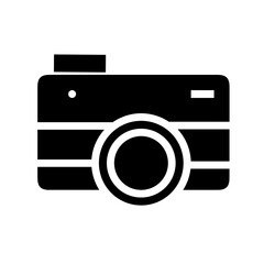 camera icon vector simple design illustration 