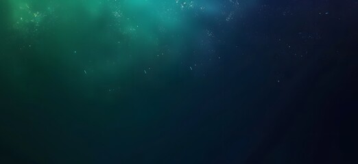 Fototapeta premium Minimalistic Dark Blue & Emerald Gradient Background