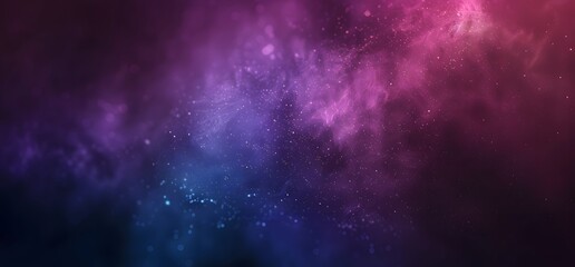 Naklejka premium Abstract Purple Blue Gradient Background with Blurred Edges and Grainy Texture