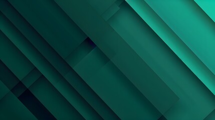 Obraz premium Abstract Geometric Green Teal Diagonal Background