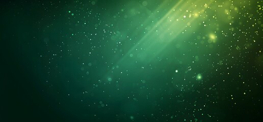 Naklejka premium Abstract Green Gradient Background With Light & Shadow