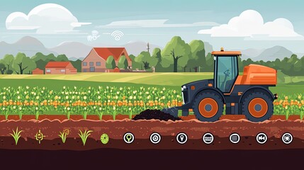 Obraz premium graphic resource for agriculture