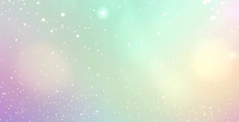 Fototapeta premium Dreamy Pastel Gradient Background with White Dots