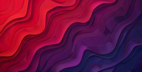 Obraz premium Abstract Gradient Background with Red, Purple and Navy Blue Colors