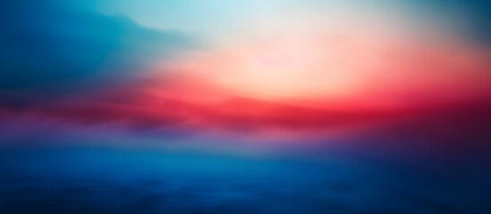 Abstract Grainy Red Blue Gradient Background