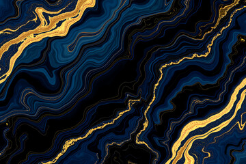 High resolution. Luxurious abstract fluid art painting, paint mix, glowing gold veins. Soft and dreamy design.
