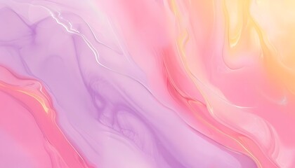 Obraz premium Abstract Pastel Gradient Background Pink Purple Yellow