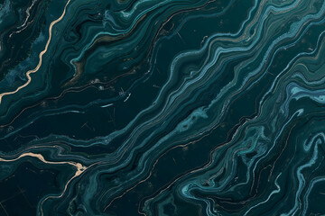 High resolution. Luxurious abstract fluid art painting, paint mix, glowing gold veins. Soft and dreamy design.