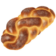 bun with poppy seeds